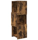 VidaXL Hoekkast Wit 30,5x30x95cm Bewerkt hout