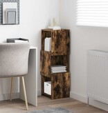 VidaXL Hoekkast Wit 30,5x30x95cm Bewerkt hout