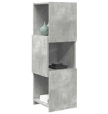 VidaXL Hoekkast Wit 30,5x30x95cm Bewerkt hout