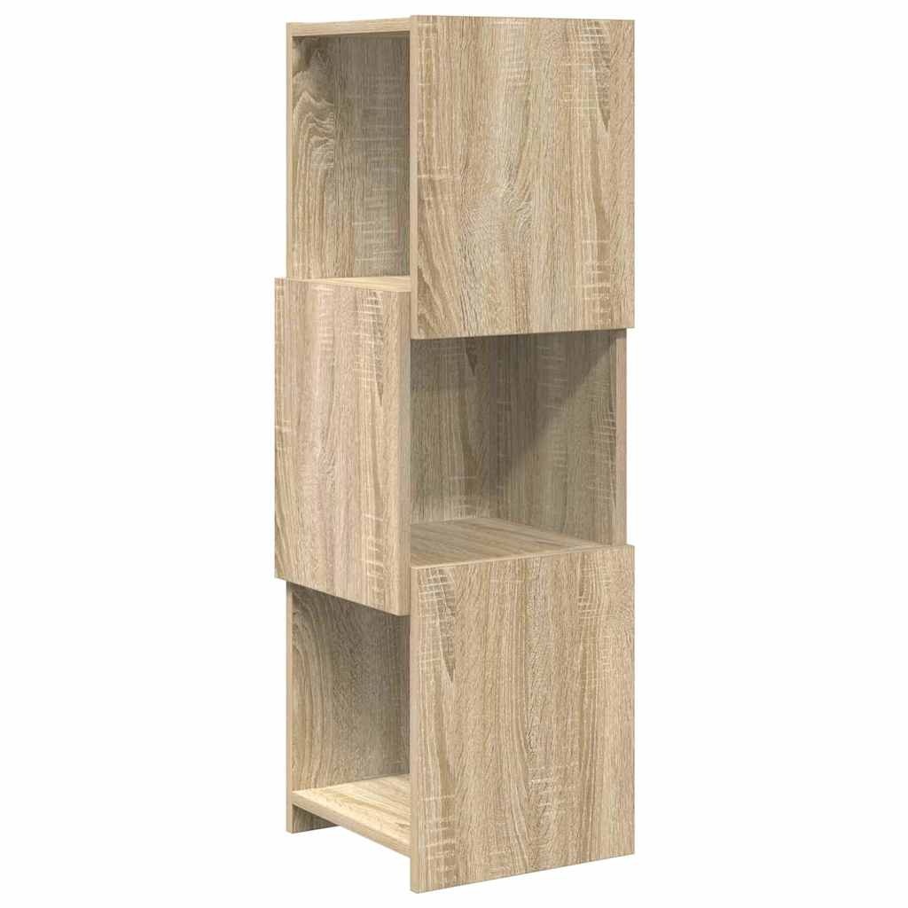 VidaXL Hoekkast Wit 30,5x30x95cm Bewerkt hout