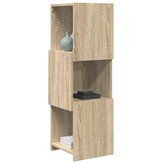 VidaXL Hoekkast Wit 30,5x30x95cm Bewerkt hout
