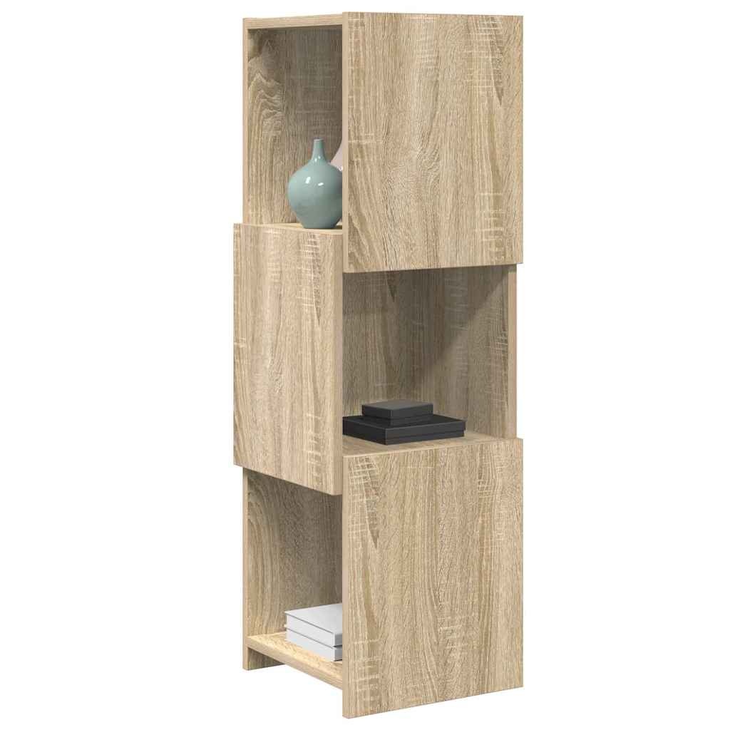 VidaXL Hoekkast Wit 30,5x30x95cm Bewerkt hout