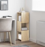 VidaXL Hoekkast Wit 30,5x30x95cm Bewerkt hout