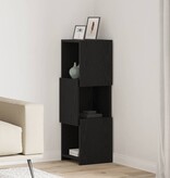 VidaXL Hoekkast Wit 30,5x30x95cm Bewerkt hout