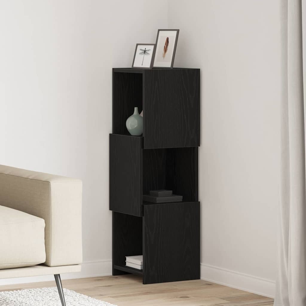 VidaXL Hoekkast Wit 30,5x30x95cm Bewerkt hout