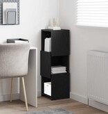 VidaXL Hoekkast Wit 30,5x30x95cm Bewerkt hout