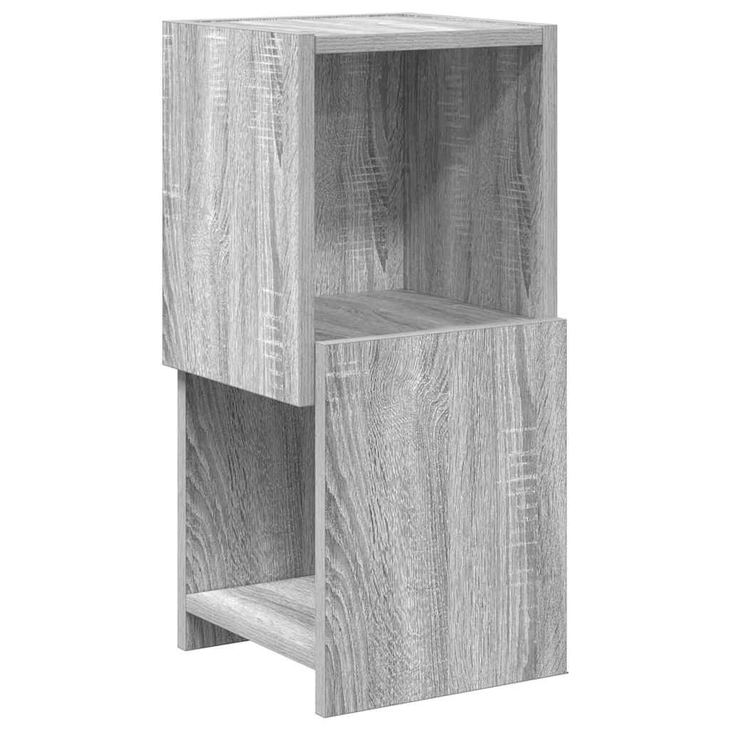 VidaXL Hoekkast Wit 25,5x25x55cm Bewerkt hout