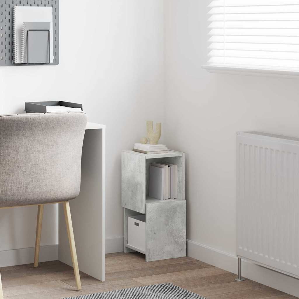 VidaXL Hoekkast Wit 25,5x25x55cm Bewerkt hout