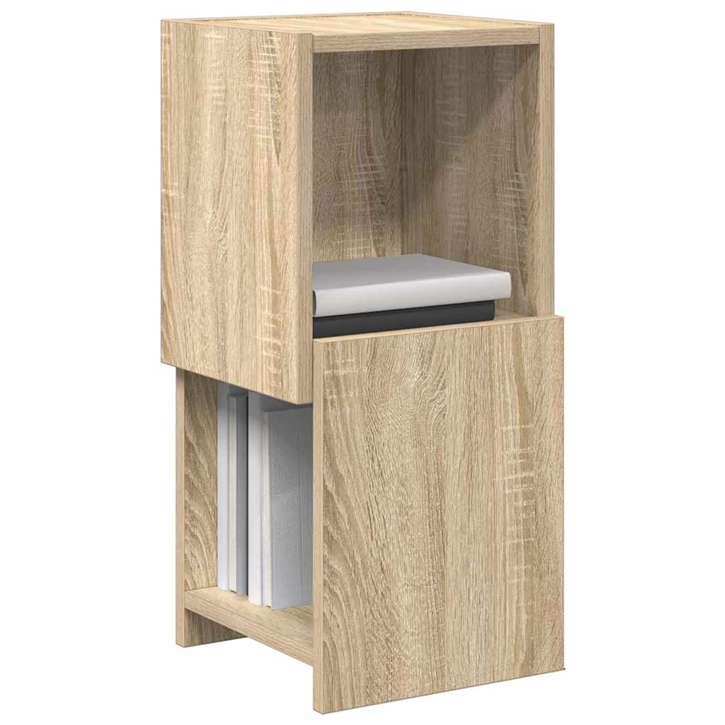 VidaXL Hoekkast Wit 25,5x25x55cm Bewerkt hout