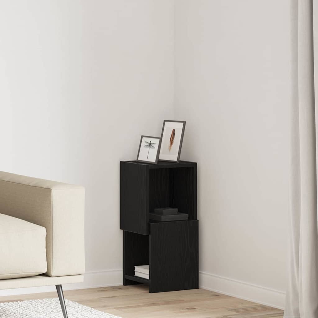 VidaXL Hoekkast Wit 25,5x25x55cm Bewerkt hout