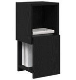 VidaXL Hoekkast Wit 25,5x25x55cm Bewerkt hout