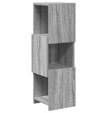 VidaXL Hoekkast Wit 25,5x25x80cm Bewerkt hout