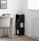 VidaXL Hoekkast Wit 25,5x25x80cm Bewerkt hout