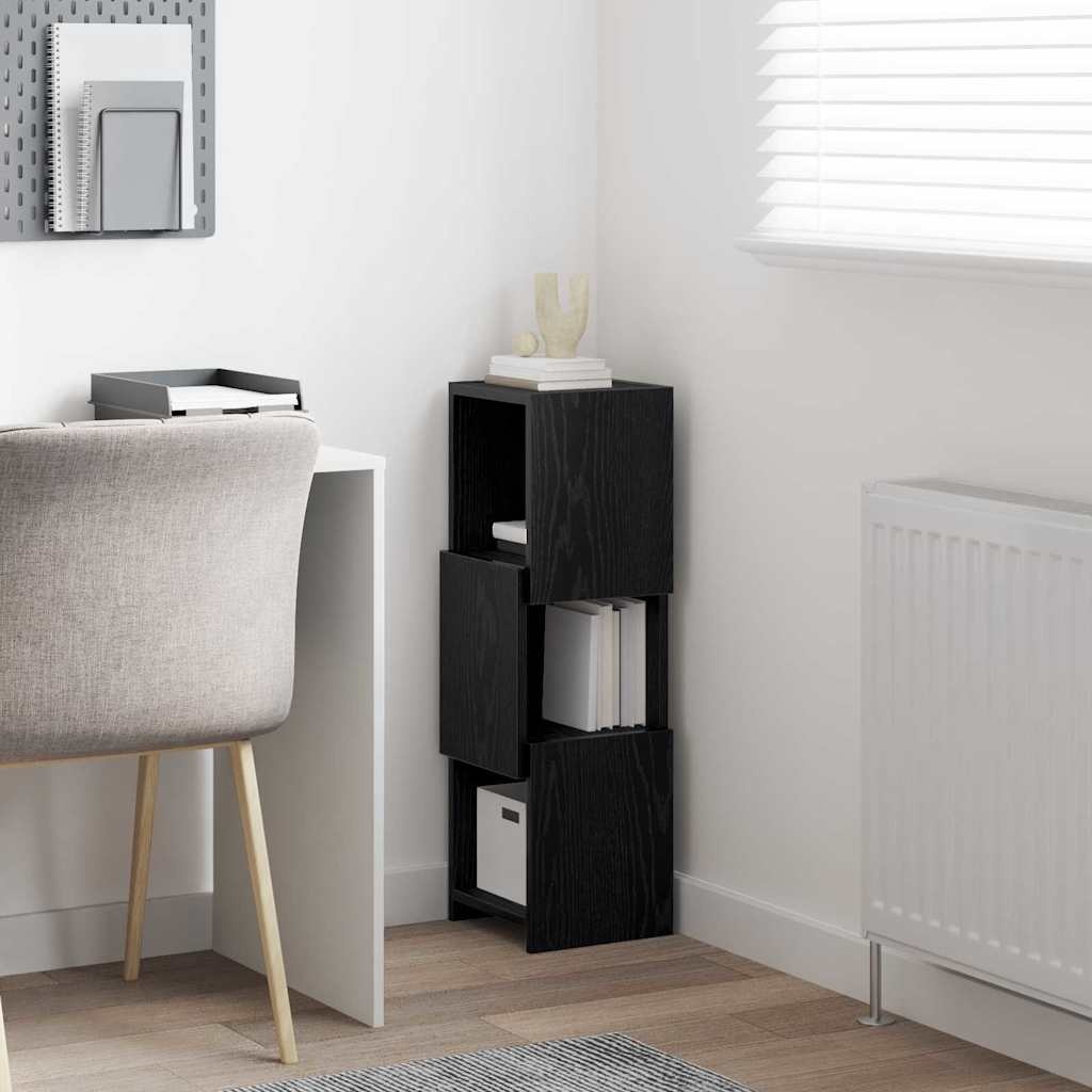 VidaXL Hoekkast Wit 25,5x25x80cm Bewerkt hout