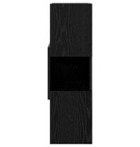 VidaXL Hoekkast Wit 25,5x25x80cm Bewerkt hout