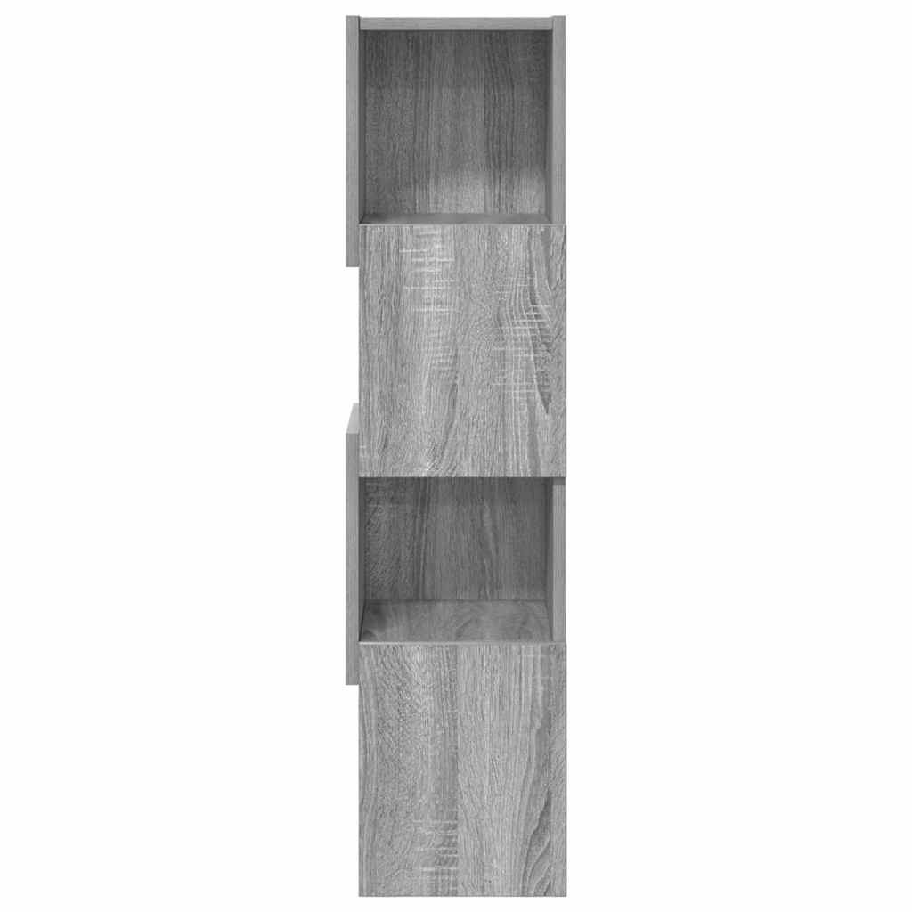 VidaXL Hoekkast Wit 25,5x25x102cm Bewerkt hout