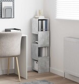 VidaXL Hoekkast Wit 25,5x25x102cm Bewerkt hout