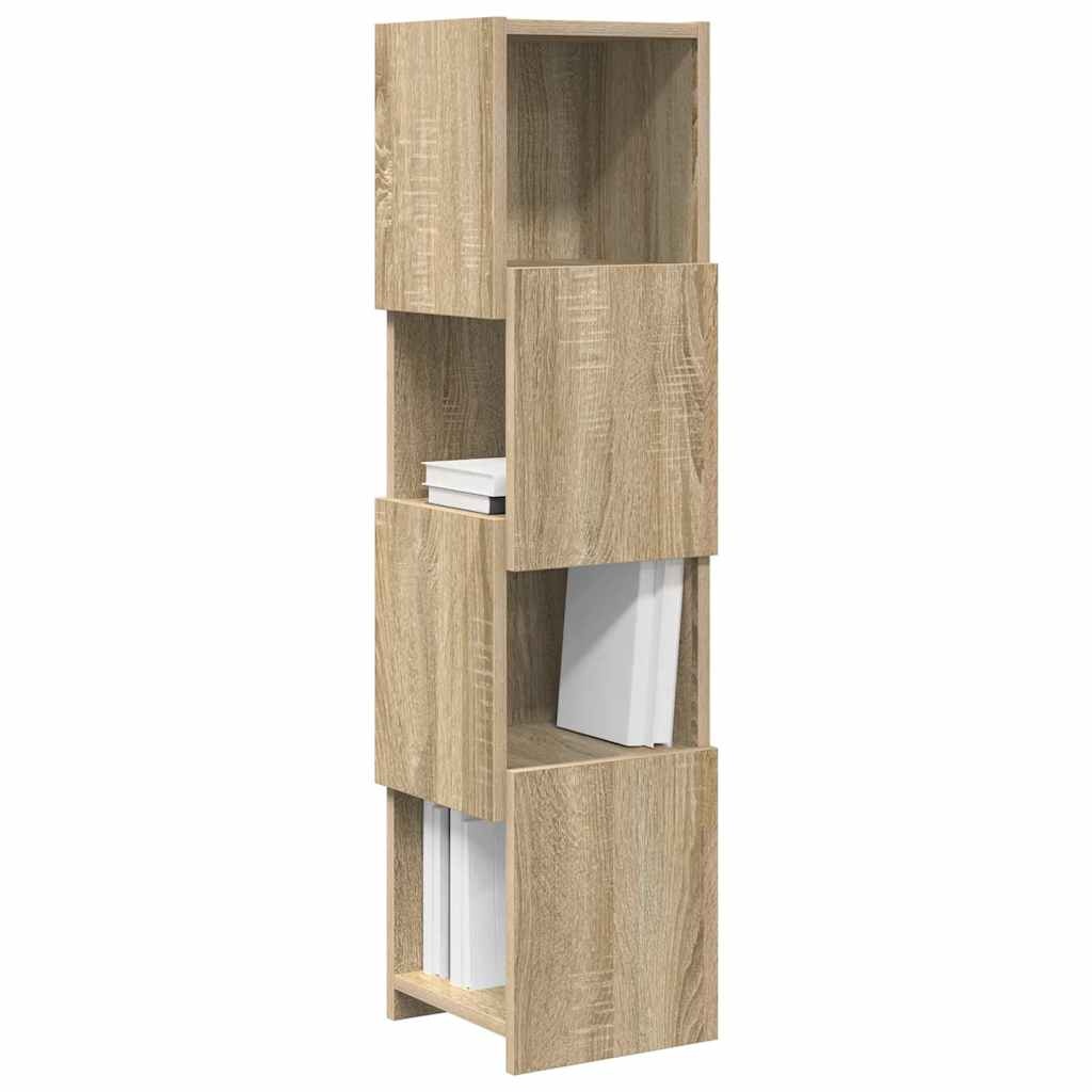VidaXL Hoekkast Wit 25,5x25x102cm Bewerkt hout