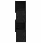 VidaXL Hoekkast Wit 25,5x25x102cm Bewerkt hout