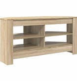 VidaXL HoekTVKast Sonoma Eiken 102 x 40,5 x 45 cm Bewerkt hout
