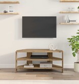 VidaXL HoekTVKast Artisan Eiken 102x40,5x45cm Bewerkt hout