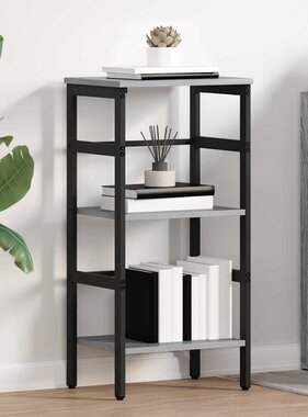 VidaXL Boekenkast Grijs Sonoma 40 x 29,5 x 81 cm Bewerkt hout