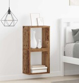 VidaXL Wandplank met plank Wandgemonteerd Oud Hout Bewerkt hout