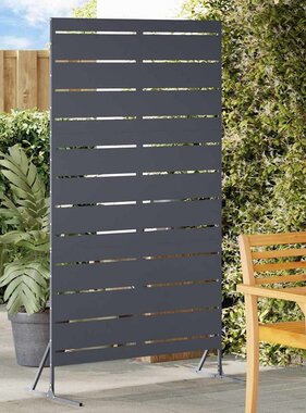 VidaXL Privacyscherm Antraciet Staal