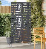 VidaXL Privacyscherm Antraciet Staal
