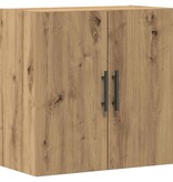 VidaXL Wandkast Artisan Eiken 60 x 31,5 x 60 cm Bewerkt hout
