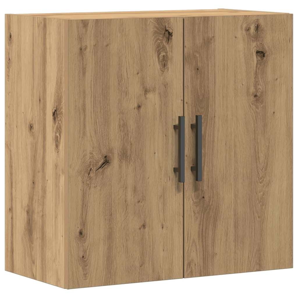 VidaXL Wandkast Artisan Eiken 60 x 31,5 x 60 cm Bewerkt hout