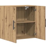 VidaXL Wandkast Artisan Eiken 60 x 31,5 x 60 cm Bewerkt hout