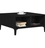 VidaXL Salontafel Zwart Eiken 60 x 60 x 30 cm