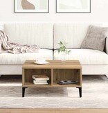 VidaXL Salontafel Artisan Eiken 60 x 60 x 30 cm