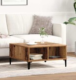 VidaXL Salontafel Oud Hout 60 x 60 x 30 cm