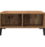 VidaXL Salontafel Oud Hout 60 x 60 x 30 cm