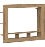 VidaXL TV-kast artisanaal eikenkleurig 152 x 22 x 113 cm Bewerkt hout