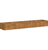 VidaXL Plantenbak roestig 360x80x40 cm weervast staal