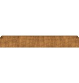 VidaXL Plantenbak roestig 360x80x40 cm weervast staal