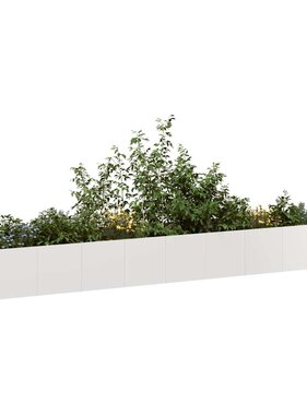 VidaXL Plantenbak 360x80x40 cm roestvrij staal