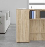 VidaXL Opbergkast 40x45x103,5 cm bewerkt hout sonoma eikenkleurig