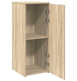 VidaXL Opbergkast 40x45x103,5 cm bewerkt hout sonoma eikenkleurig