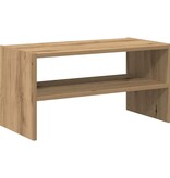 VidaXL Schoenenrek stapelbaar 60x30x30,5 cm artisanaal eikenkleurig