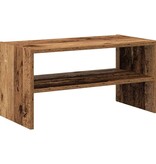 VidaXL Schoenenrek stapelbaar 60x30x30,5 cm oud houtkleurig