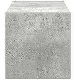 VidaXL Schoenenrek stapelbaar 60x30x30,5 cm betongrijs