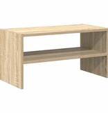 VidaXL Schoenenrek stapelbaar 60x30x30,5 cm sonoma eikenkleurig
