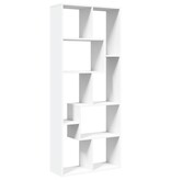 VidaXL Kamerscherm / boekenkast 67x25x161,5 cm bewerkt hout wit