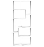 VidaXL Kamerscherm / boekenkast 67x25x161,5 cm bewerkt hout wit