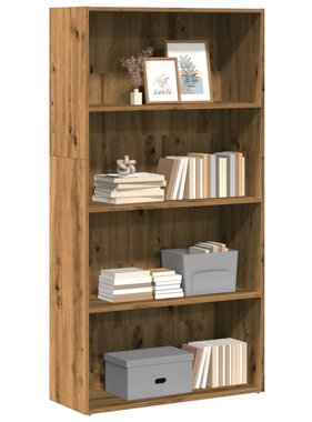 VidaXL Boekenkast 80x30x152 cm bewerkt hout artisanaal eikenkleurig