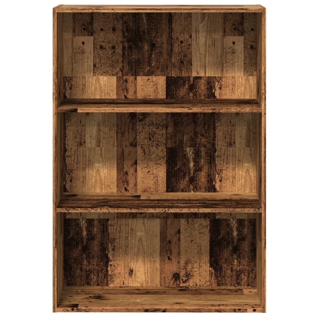 VidaXL Boekenkast 80x30x114 cm bewerkt hout oud houtkleurig